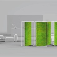 G-Line: design dividers with moss