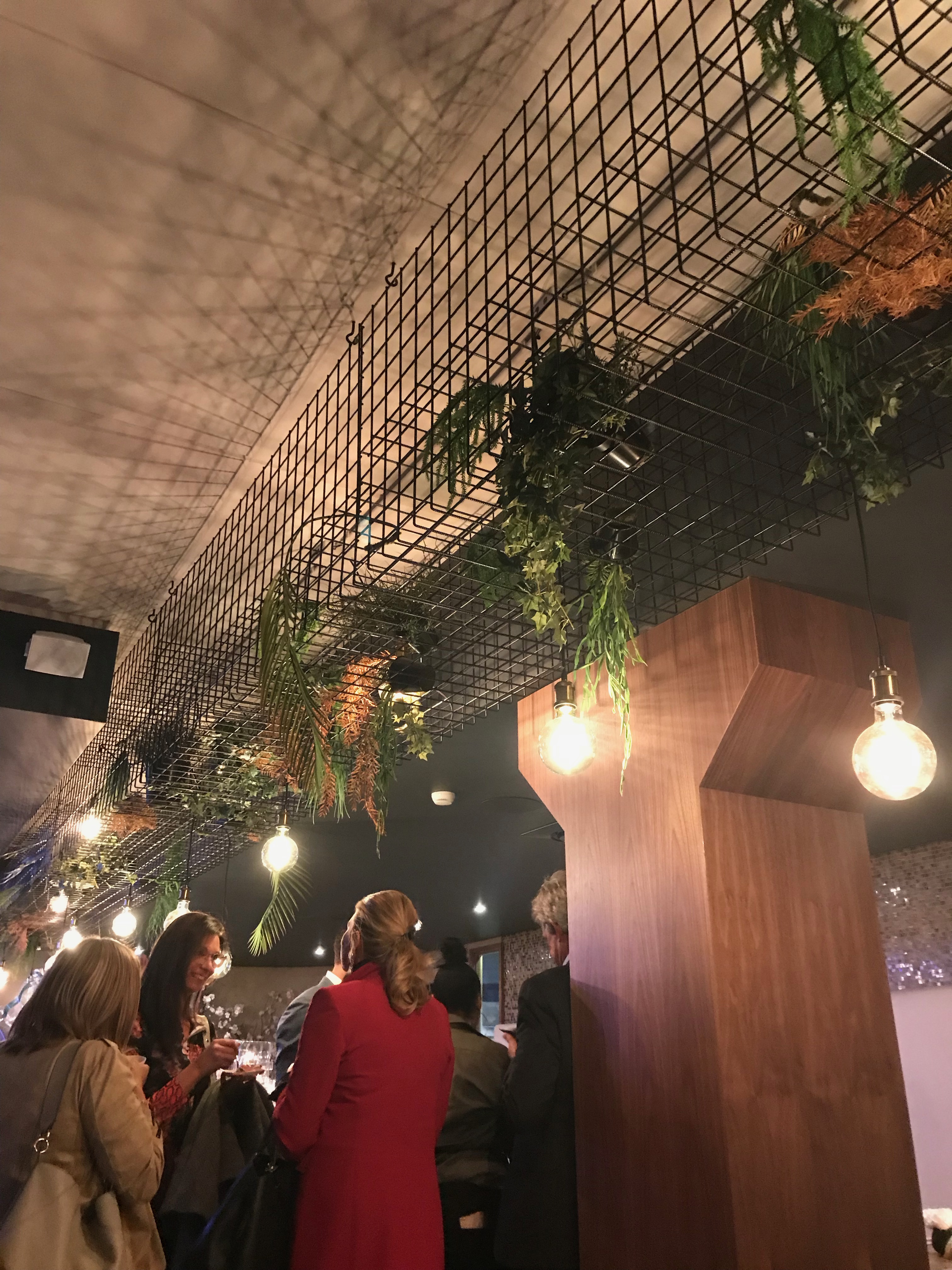 planten in feestzaal