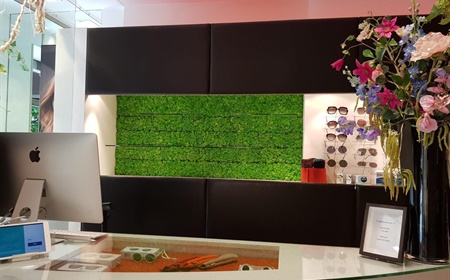 Hangende moselementen op kantoor? We geven je inspiratie