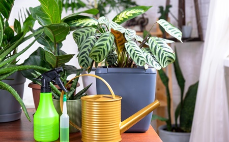 Mee met de trend van gekleurde bladeren bij kantoorplanten? We geven je inspiratie